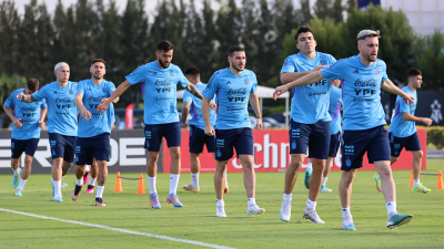 Los equipos que paró Scaloni en la previa al amistoso vs Panamá