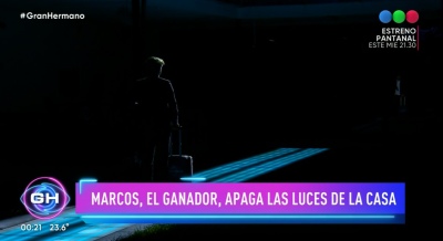 Así se apagaban las luces de la casa de Gran Hermano