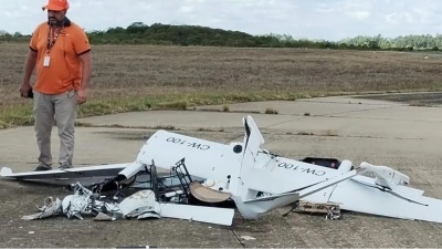 Así fue la caída del drone de 700 mil dólares que compró la provincia de Buenos Aires