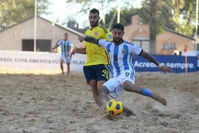 Copa América de fútbol playa: Argentina finalista