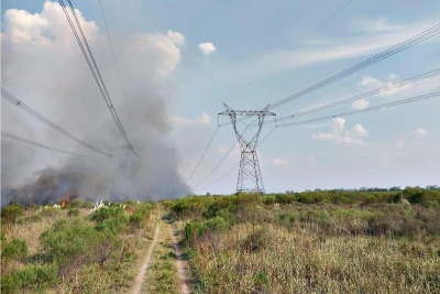 Investigan si el incendio que provocó el apagón fue intencional