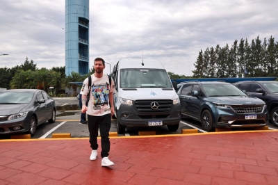 Messi ya está en Argentina para los amistosos ante Panamá y Curazao