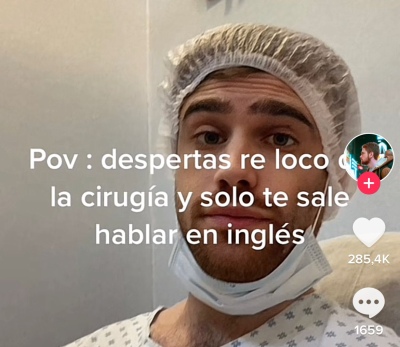 ¡De no creer!: Se despertó de la cirugía y sólo hablaba en inglés