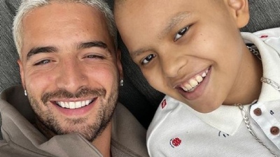 Maluma está de luto: murió Bastian, el nene que consideraba su "hermanito menor"