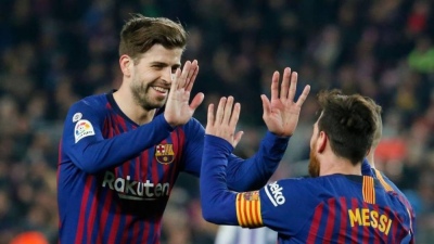 Pique habló sobre la posible vuelta de Messi al Barcelona