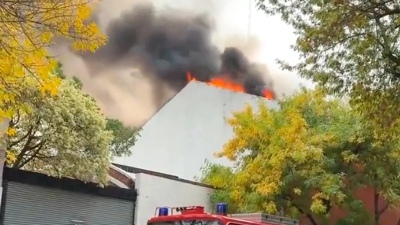 El depósito de Iron Mountain en Barracas se incendió otra vez