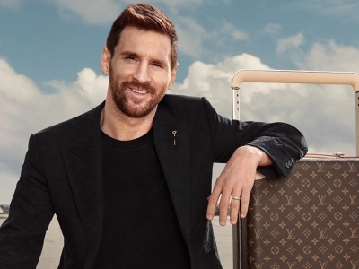 Messi es la nueva cara de Louis Vuitton