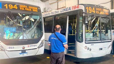 Paro de colectivos: cinco líneas no funcionarán y otras nueve reducirán su frecuencia