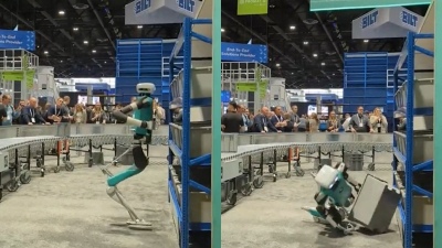 Un robot colapsa después de trabajar 20 horas seguidas: el video