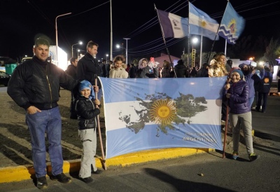 A 41 años de la Guerra: conmemoraron a los caídos en Malvinas con vigilias