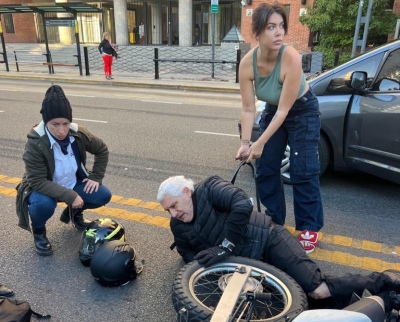 Wanda Nara contó su versión del choque con una moto