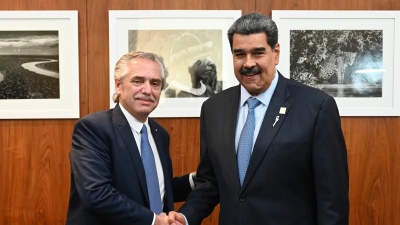 Alberto Fernández tuvo su primera reunión bilateral con Nicolás Maduro