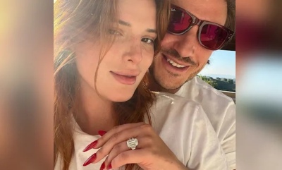 Bella Thorne se comprometió con su novio Mark Emms