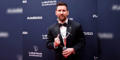 Lionel Messi ganó "Mejor deportista del 2022" de los Premios Laureus