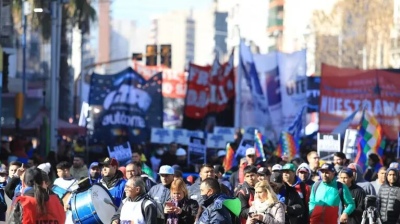 Día de cortes y caos en el centro porteño