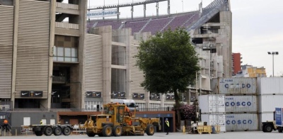 Empezó la demolición: el impactante video de las obras en el Camp Nou