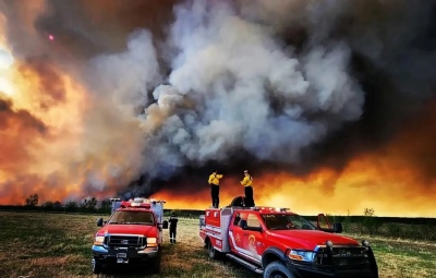 Canadá: más de 10 mil evacuados por los incendios