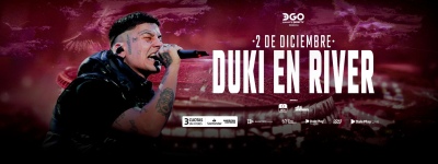 Duki en River: Se agotó la preventa y empieza la venta general