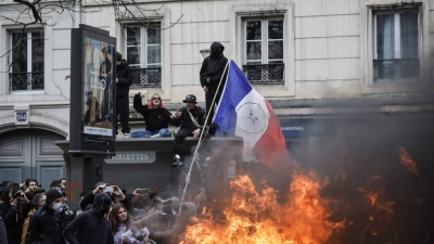 Francia: más de 660 detenidos y 250 policías heridos