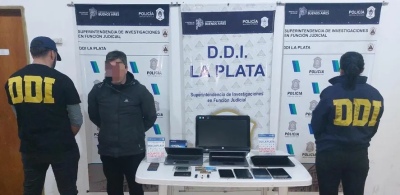 Creó una página web bancaria falsa para vaciar cuentas por millones: fue detenido