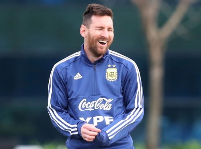 El divertido momento que capturaron de Messi