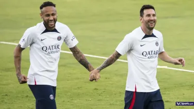 La despedida de Neymar a Messi