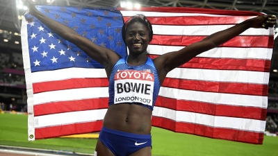 La campeona del mundo, Tori Bowie, murió mientras daba a luz