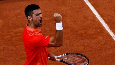 Roland Garros: Novak Djokovic pasó a semifinales y va por el récord histórico