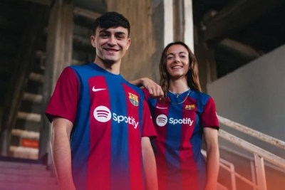 Barcelona presentó su nueva camiseta
