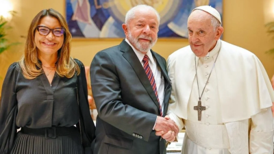 El papa Francisco recibió a Lula