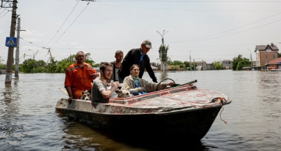 La destrucción de la represa en Ucrania genera crisis humanitaria