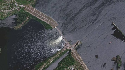 Desastre ambiental en Ucrania por un ataque ruso a la represa de Kajovka