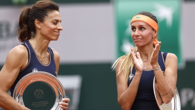 Sabatini y Dulko debutan en el torneo de leyendas del Roland Garros