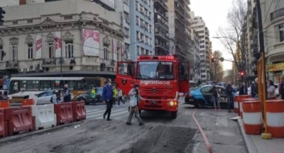 Incendio en recoleta por un cigarrillo mal apagado