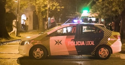 Un repartidor atropelló a un ladrón que lo había asaltado