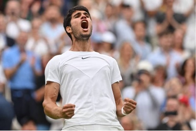 Carlos Alcaraz avanzó a octavos de final en Wimbledon