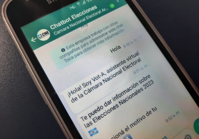 Lanzan un ChatBot en WhatsApp para responder dudas sobre las elecciones