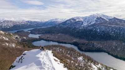 Temporada de invierno 2023: inauguraron el Lago Hermoso Ski Resort