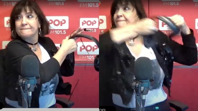 La Negra Vernaci se re calentó en vivo en su programa de radio: “Los odio”