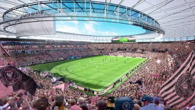 Inter Miami presentó el proyecto de su nuevo gran estadio, histórico para la ciudad: primeras imágenes