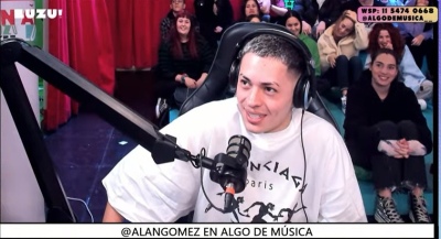 Alan Gómez en Algo de Música: "busco generar alegría"