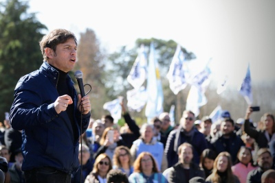 Axel Kicillof suspendió su acto de cierre de campaña por el crimen de Morena Domínguez