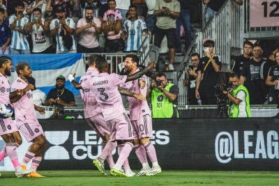 Con un doblete de Leo Messi, el Inter Miami pasó a los octavos de la Leagues Cup