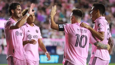 Inter Miami goleó 4-1 a Philadelphia Union y está en la final de la Leagues Cup