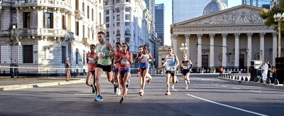 Hoy se corre la media maratón en Buenos Aires