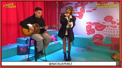 Natalie Pérez pasó por Nadie Dice Nada, a tres semanas de su Gran Rex