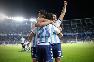 Copa Libertadores: Racing goleó a Atlético Nacional y está en cuartos de final