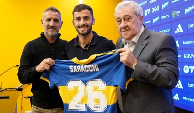 Marcelo Saracchi fue presentado en Boca: “Es el desafío más importante de mi carrera”