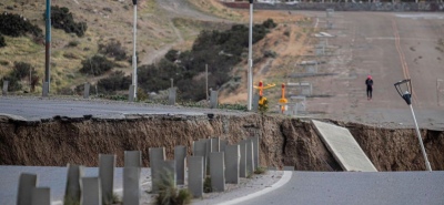 Otro tremendo socavón, pero ahora en la Ruta 3: piden declarar la emergencia vial