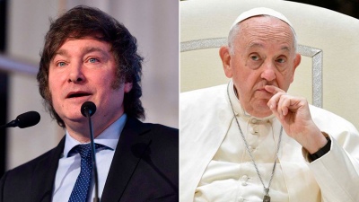 La respuesta de la iglesia a Javier Milei tras críticar al Papa Francisco